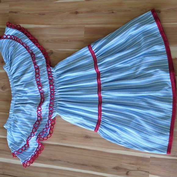 Unique Spanish style dress Sz S - Picture 2 of 4